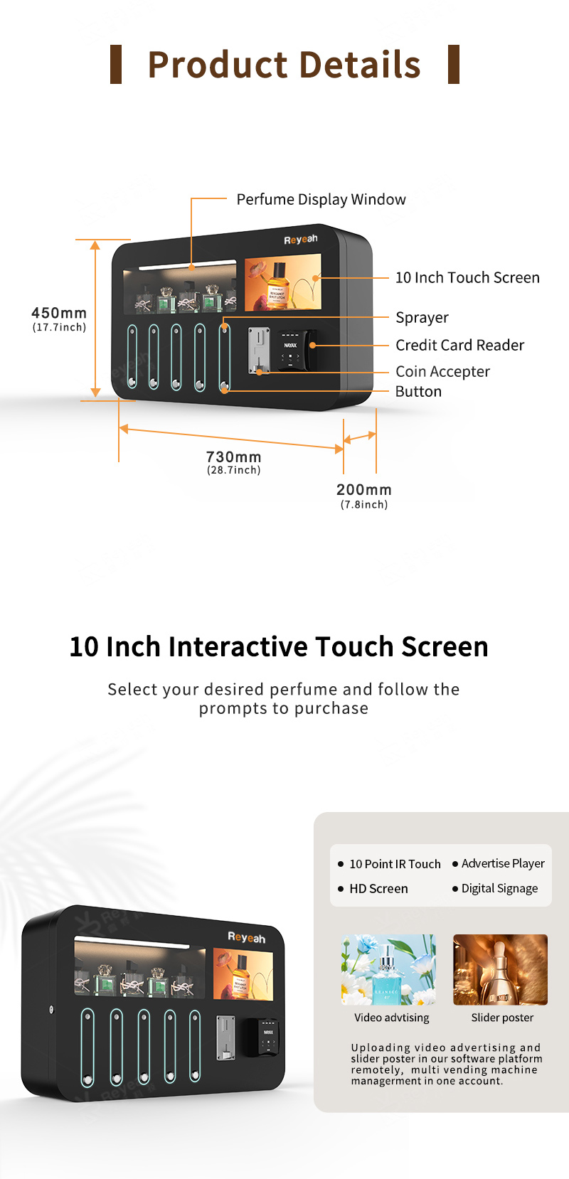 perfume vending machine p02pro 02